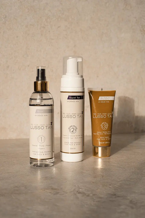 The Lusso Tan Three Step Ritual | Lusso Tan