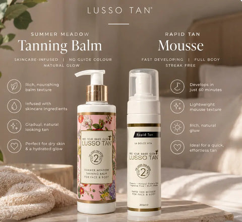 Mousse vs Tanning Balm: Which Fake Tan Formula Is Right for You? Lusso Tan