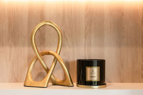 Amber - 3 Wick Luxury Candle 1kg Lifestyle Home Collection