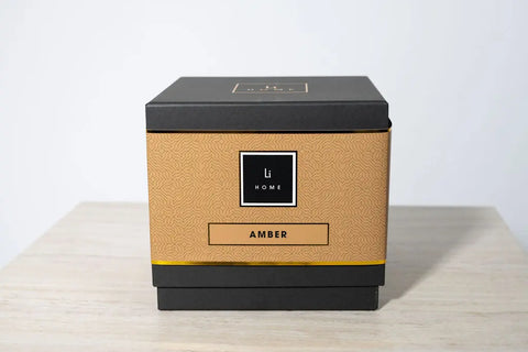 Amber - 3 Wick Luxury Candle 1kg Lifestyle Home Collection