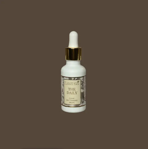 Daily Tanning Drops. The Sculpted Vegan The Daily Tanning Drops - Clear Lusso Tan