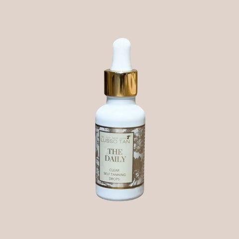 Daily Tanning Drops. The Sculpted Vegan The Daily Tanning Drops - Clear Lusso Tan