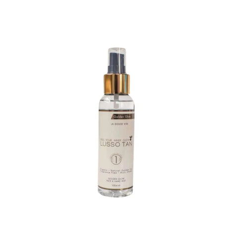 Golden Glow Face & Hand Mist 100ml Lusso Tan