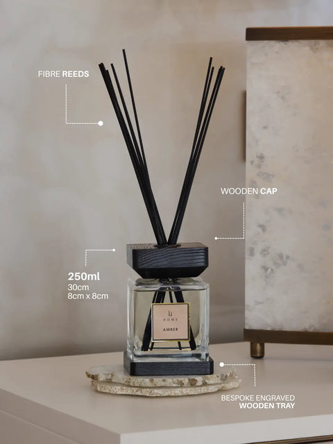 Luxury Square Diffuser - Fig Citrine Lifestyle Home Collection