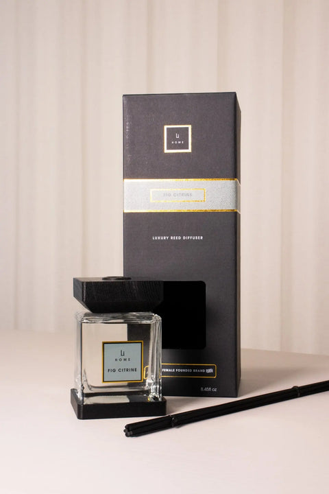 Luxury Square Diffuser - Fig Citrine Lifestyle Home Collection