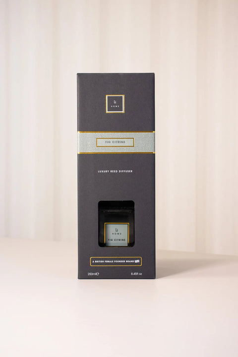 Luxury Square Diffuser - Fig Citrine Lifestyle Home Collection
