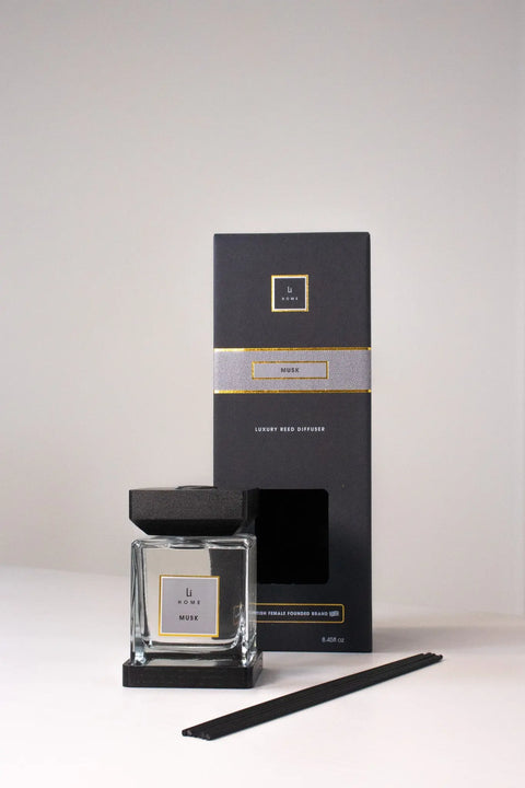Luxury Square Diffuser - Musk Lifestyle Home Collection