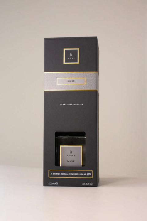 Luxury Square Diffuser - Musk Lifestyle Home Collection
