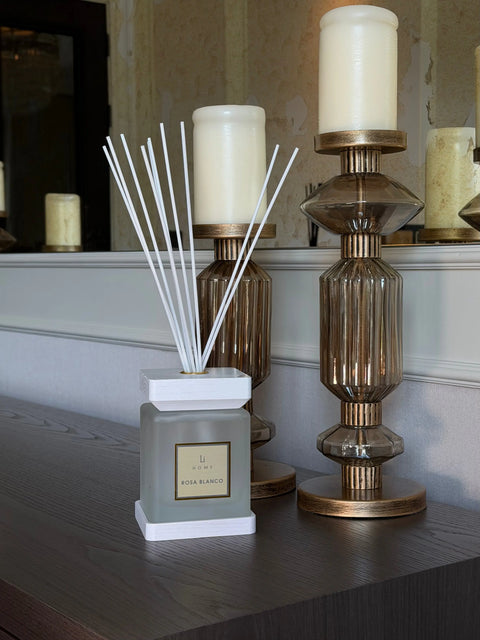 Luxury Square Diffuser - Rosa blanco Lifestyle Home Collection