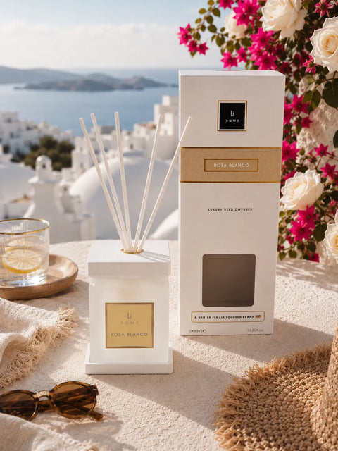 Luxury Square Diffuser - Rosa blanco Lifestyle Home Collection