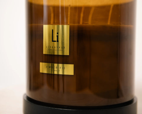 Luxury XXL Candle - Amber Fie (5kg) Lifestyle Home Collection