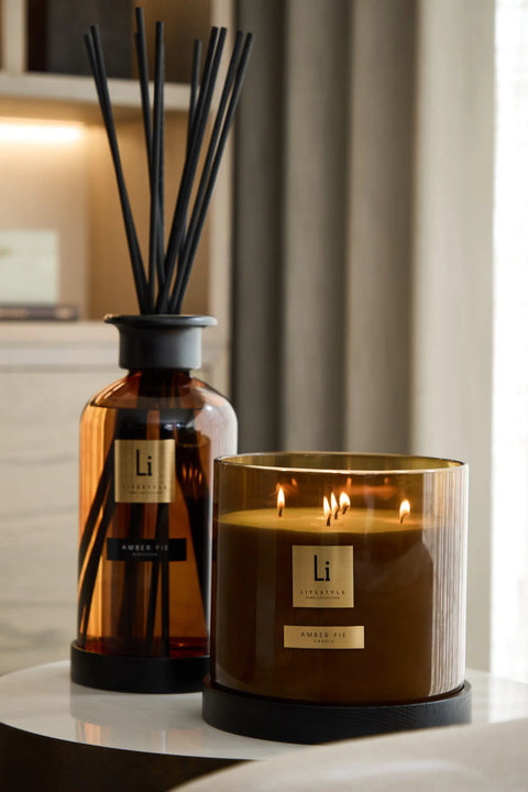 Luxury XXL Candle - Amber Fie (5kg) Lifestyle Home Collection