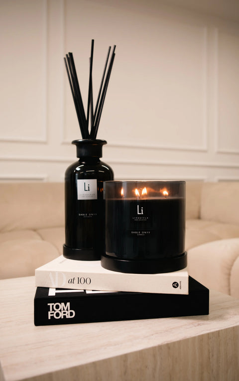 Luxury XXL Candle - Sable Onyx (5kg) Lifestyle Home Collection