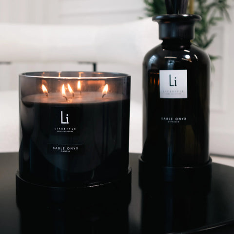 Luxury XXL Candle - Sable Onyx (5kg) Lifestyle Home Collection