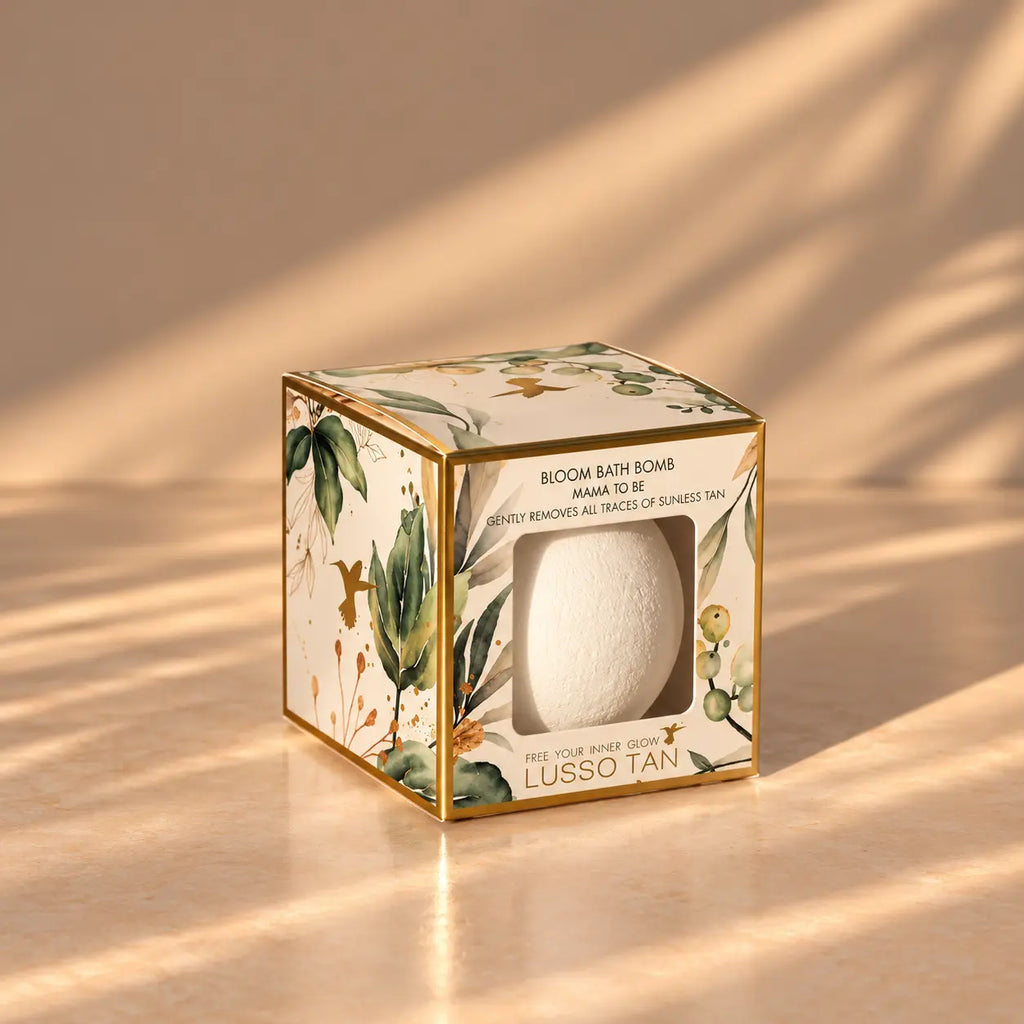 Pregnancy Safe Tan Removing Bath Bomb - Bloom Lusso Tan