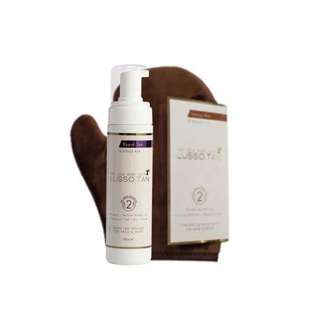 Rapid Mousse & Mitt Bundle Lusso Tan