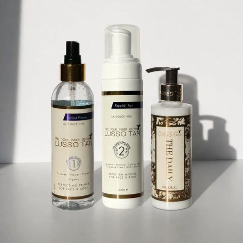 Ready-Set-Glow Bundle Lusso Tan