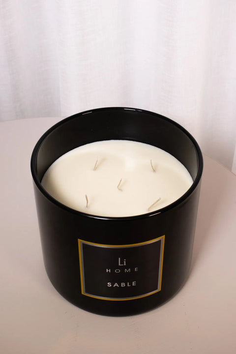 Sable - 3 Wick Luxury Candle 1kg Lifestyle Home Collection