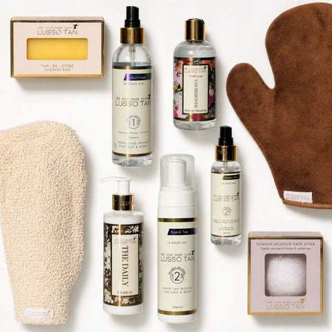The 9 Piece Birthday Bundle Lusso Tan