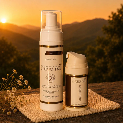 The Glow Edit Duo Lusso Tan