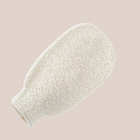 The Sculpted Vegan Exfoliating Mitt Lusso Tan