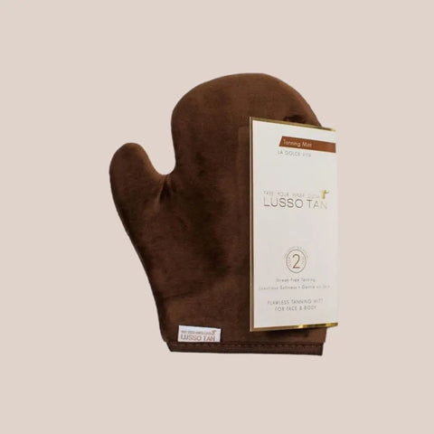 The Sculpted Vegan Flawless Tanning Mitt Lusso Tan