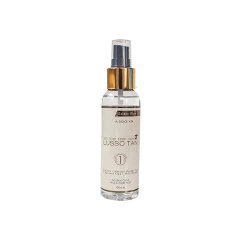 The Sculpted Vegan Golden Glow Face & Hand Mist